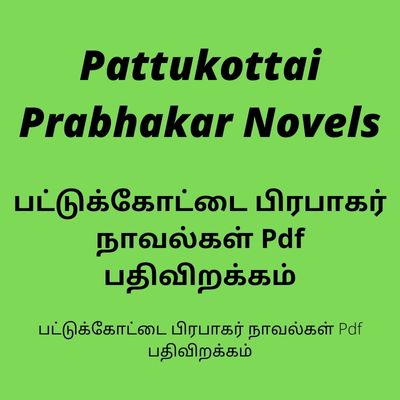 Pattukottai Prabhakar Novels