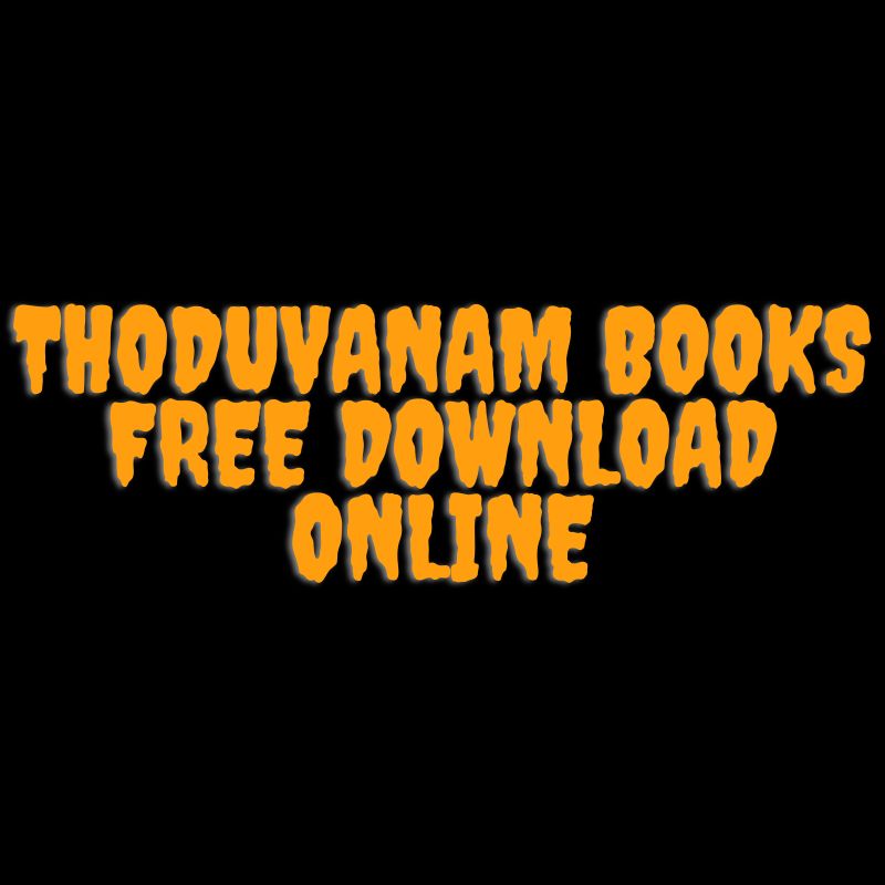 Thoduvanam Books Free Download Online