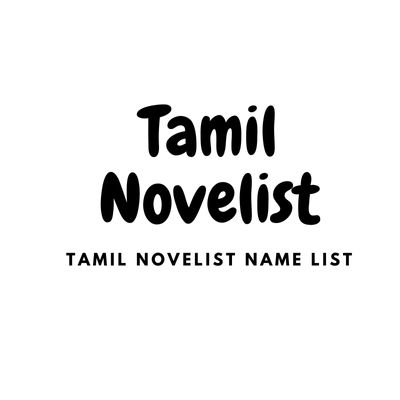 Tamil Novelist