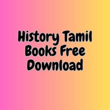 History Tamil Books Free Download