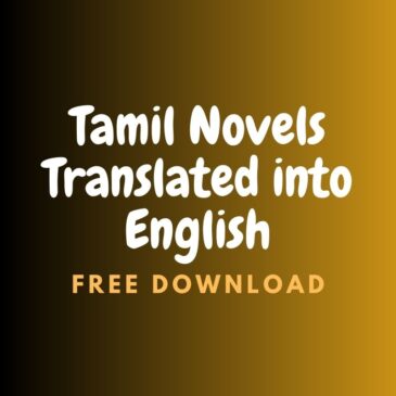 Tamil Novels Translated into English