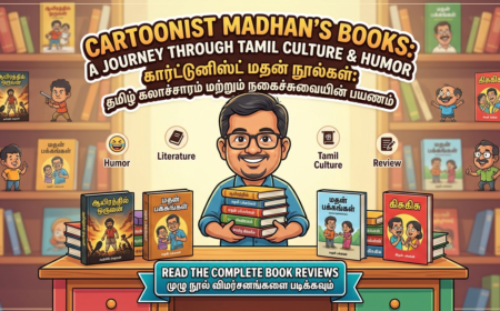 Cartoonist Madhan Books