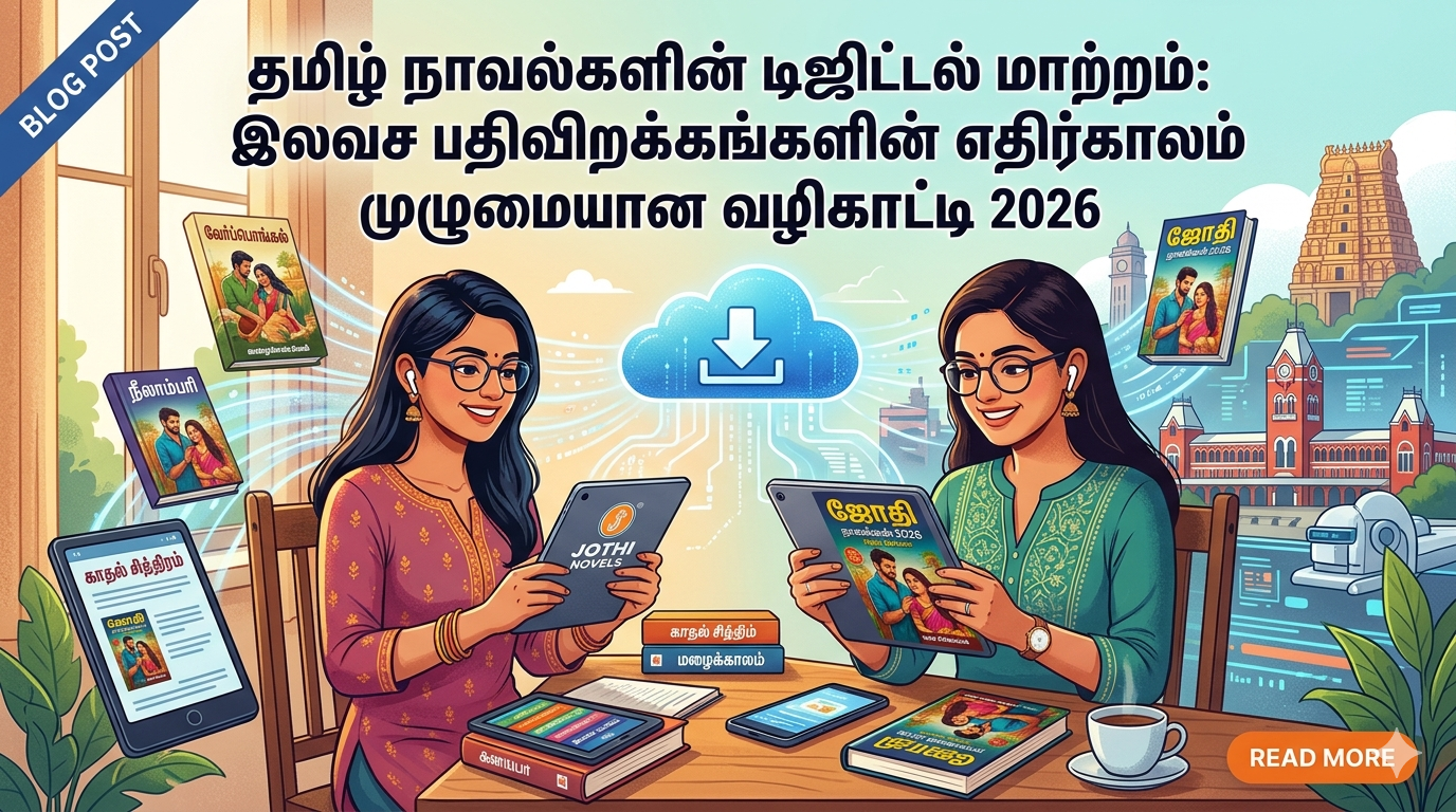 தமிழ் நாவல்களின் டிஜிட்டல் மாற்றம் இலவச பதிவிறக்கங்களின் எதிர்காலம் முழுமையான வழிகாட்டி 2026