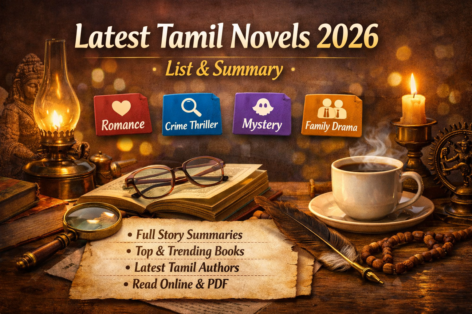 Latest Tamil Novels 2026 – List & Summary